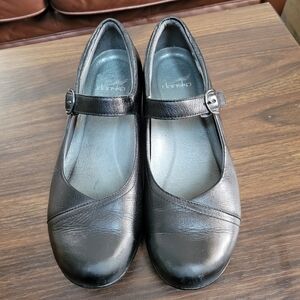 Dansko Black Mary Jane Women's Size 41 Shoe Comfort Office Formal Minimal